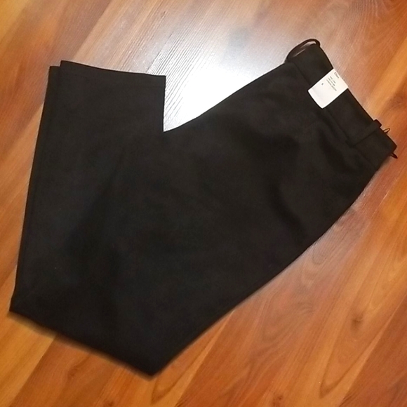 Aritzia Babaton Elliot Black Suede Pants - Picture 6 of 7